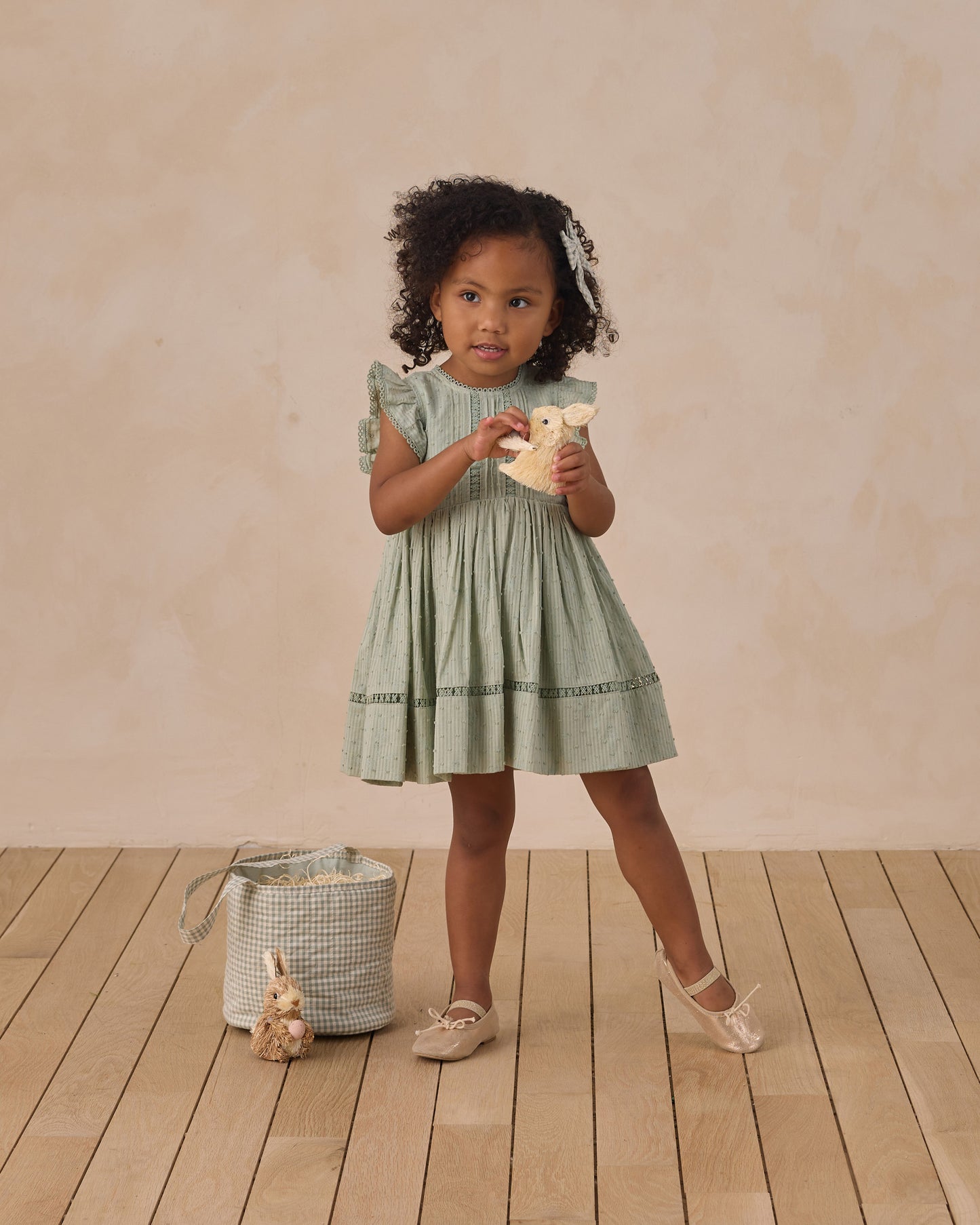 Noralee Isla Dress Eucalyptus
