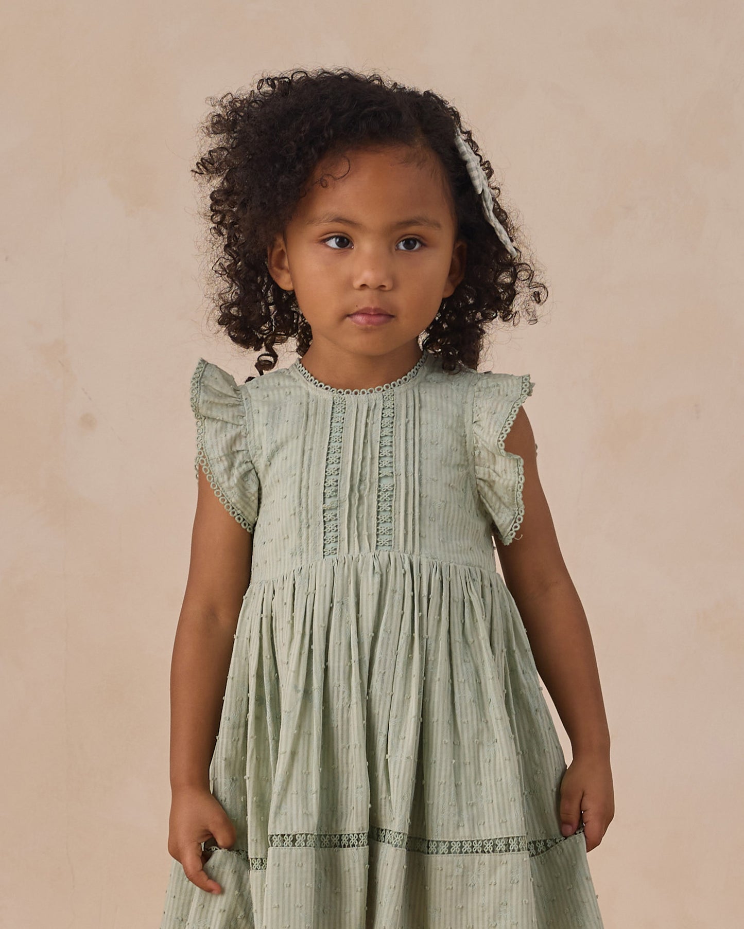 Noralee Isla Dress Eucalyptus