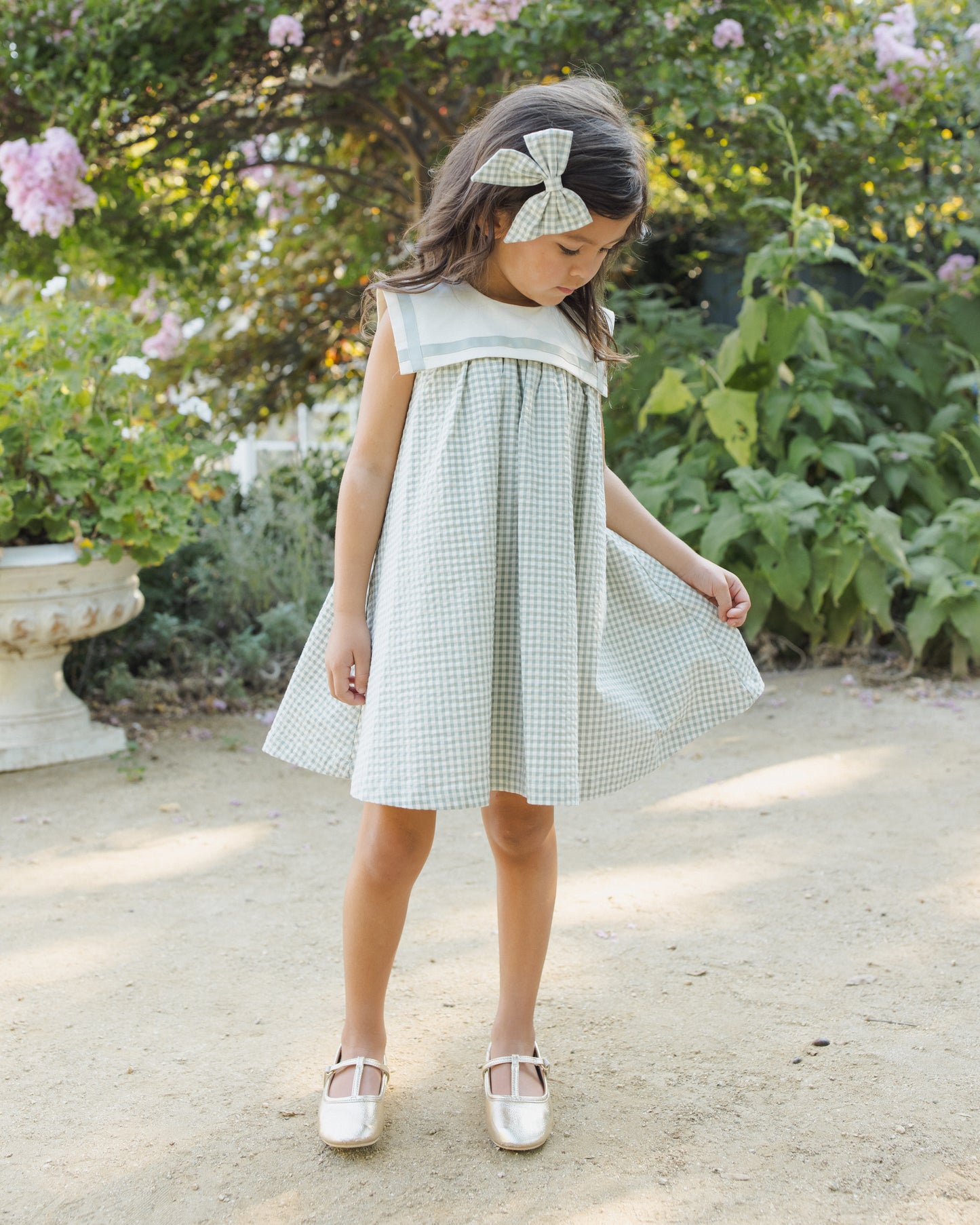 Noralee Daisy Dress Eucalyptus Check