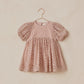 Noralee Luna Dress Rose Embroidered Daisy