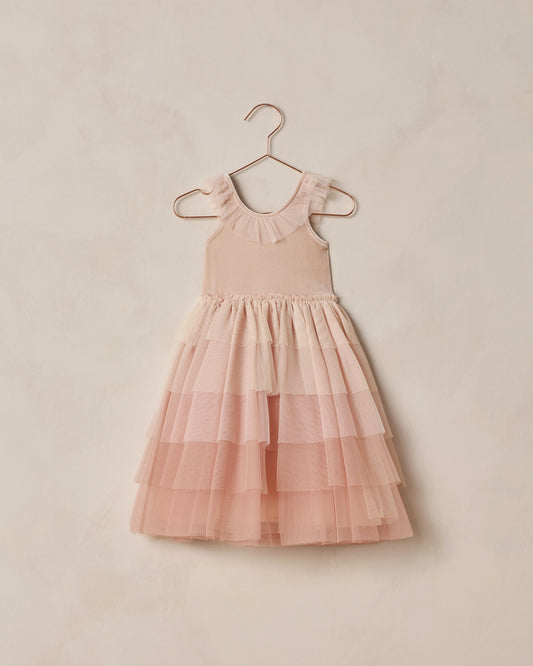 Noralee Pixie Dress Pink Ombre Antique