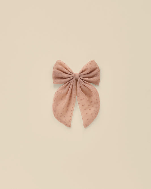 Noralee Oversized Bow Dusty Rose