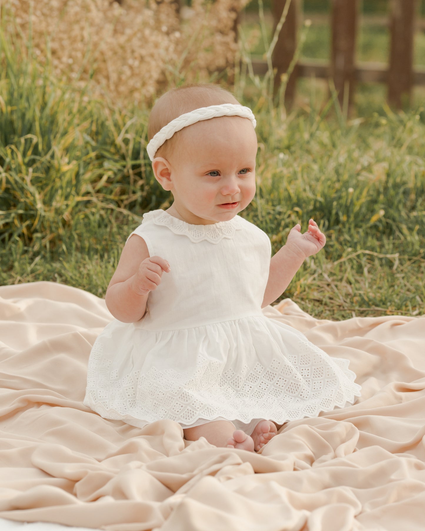 Noralee Georgia Romper White