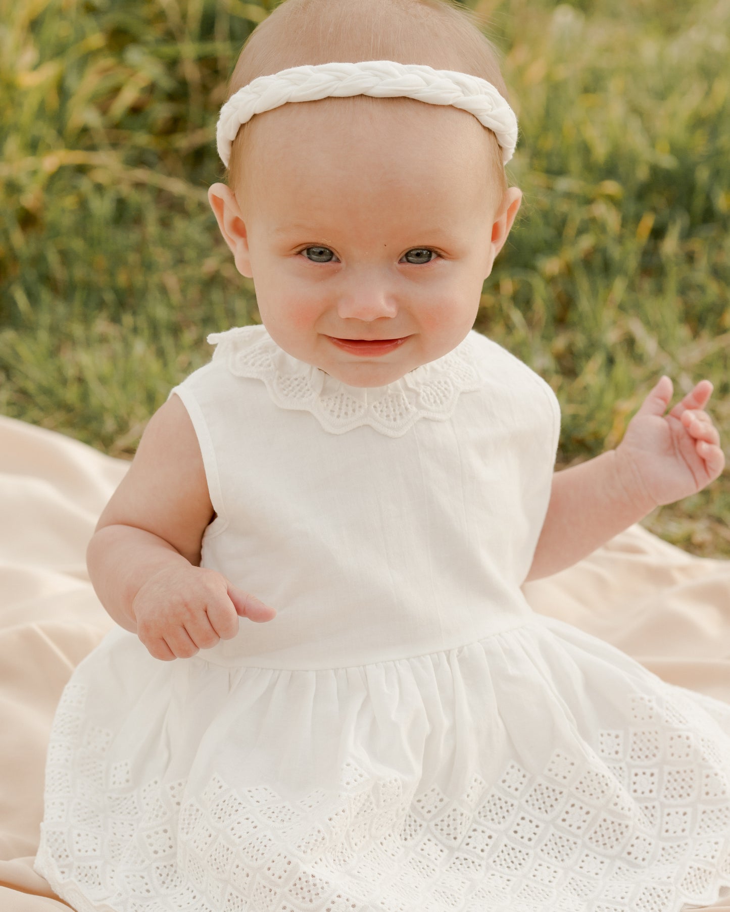 Noralee Georgia Romper White