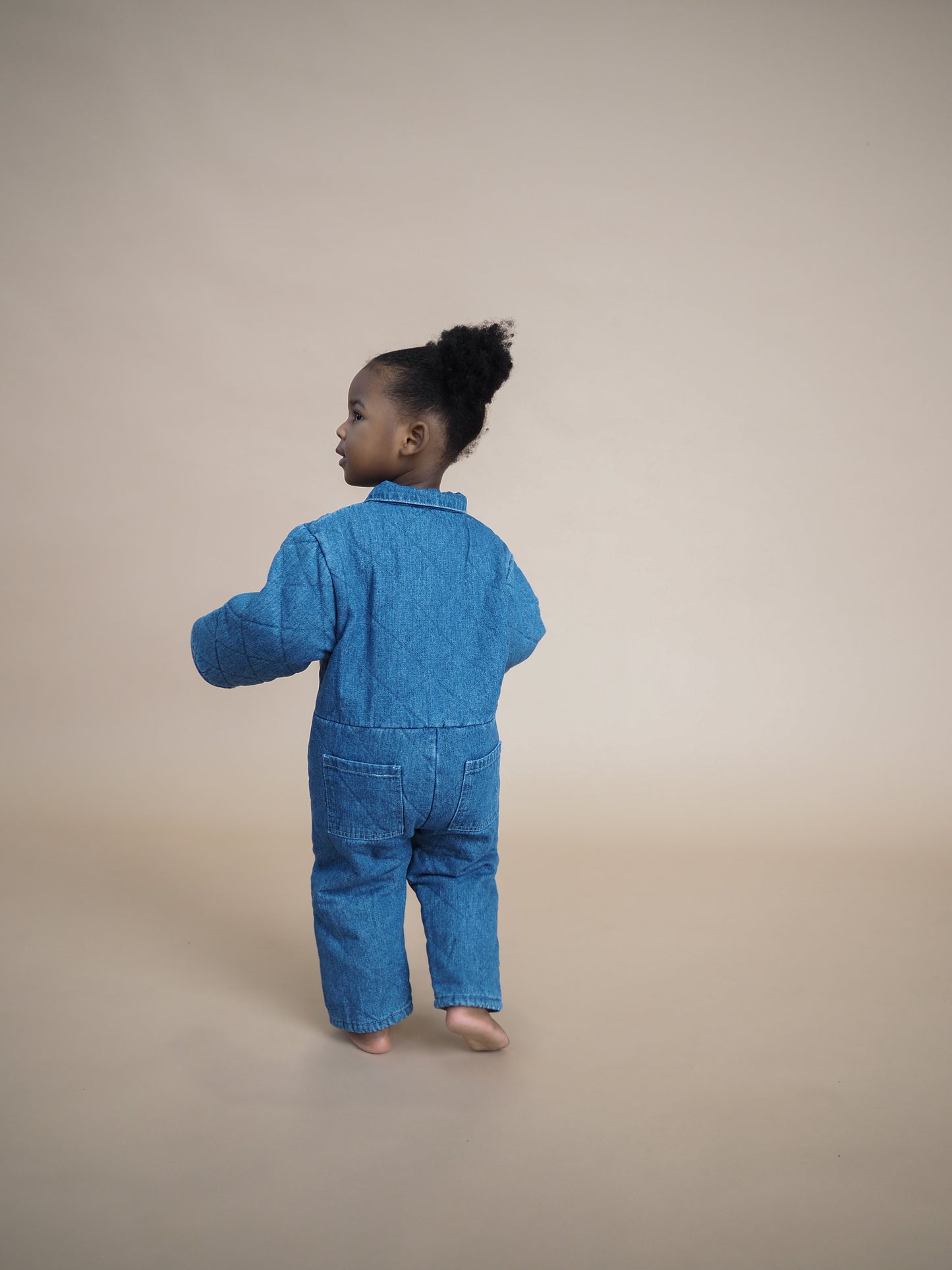 Grown Quilted Hemp Denim Boiler Suit