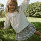 Nature Baby Ruffle Cameron Blouse Natural Crinkle