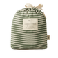 Nature Baby Organic Cotton & Merino Sleeping Bag Nettle Twin Stripe
