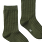 Nature Baby Organic Wool Rib Socks Thyme