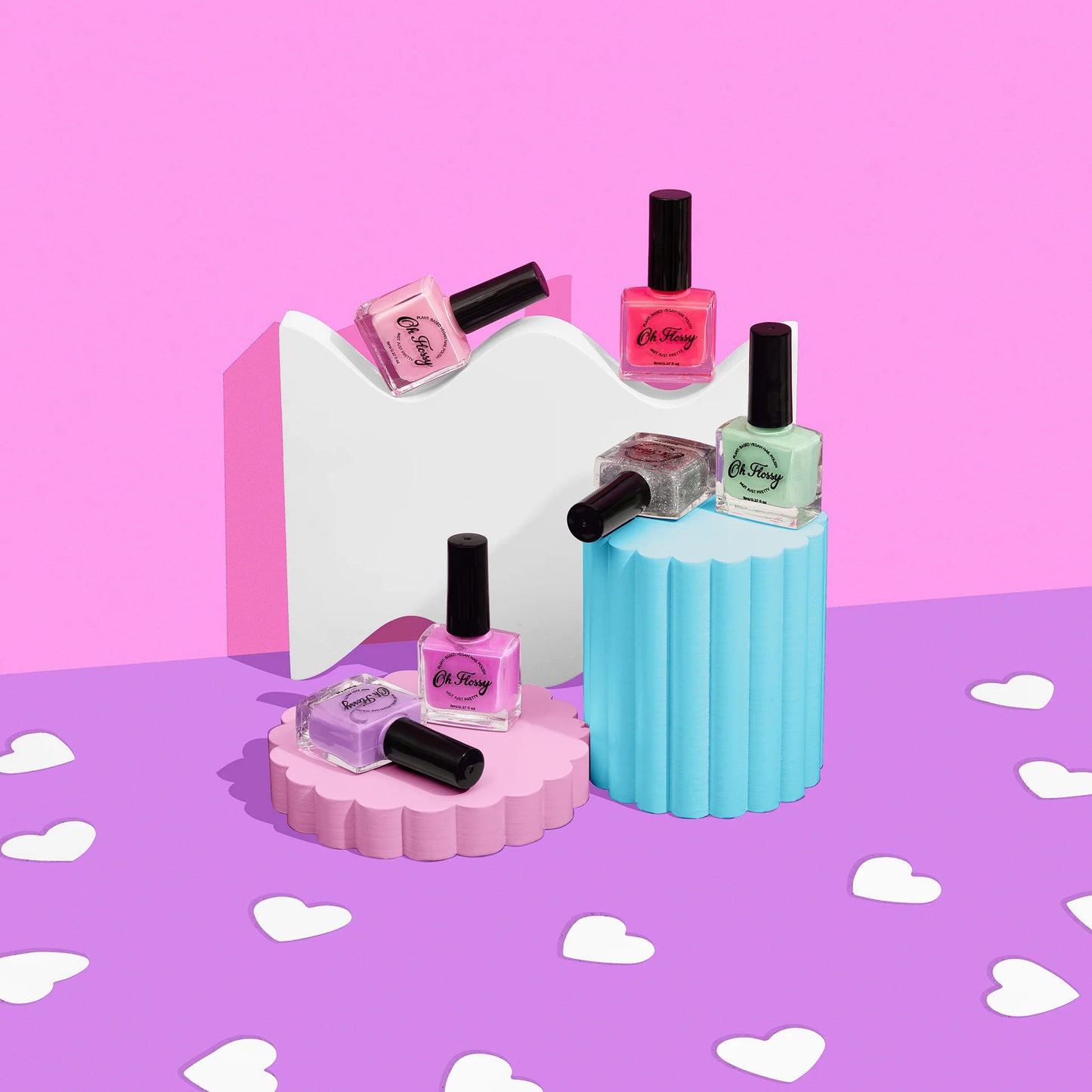 Oh Flossy Nail Polish Cream Violet