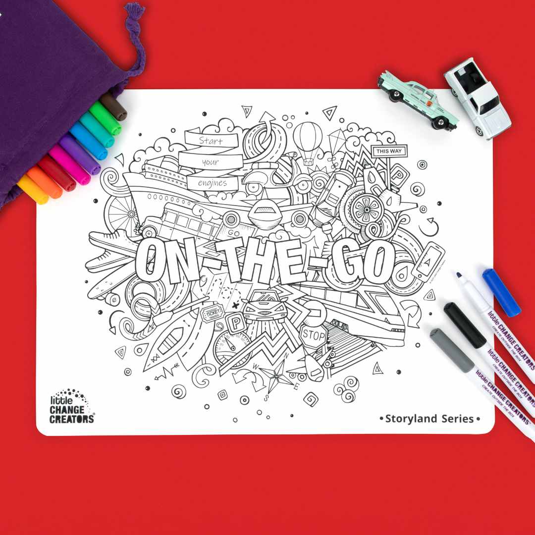 Little Change Creators Re-FUN-Able Colouring Set On-The-Go