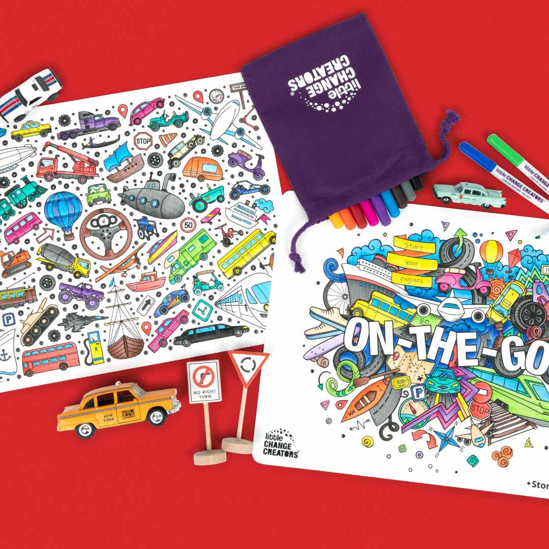 Little Change Creators Re-FUN-Able Colouring Set On-The-Go
