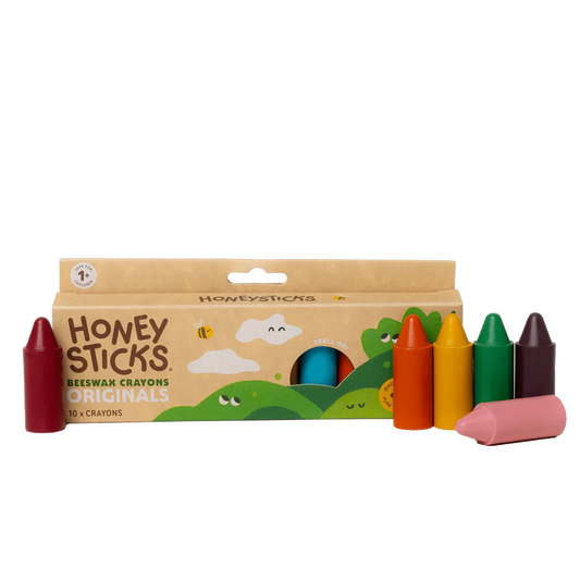 Honeysticks Beeswax Crayons Originals 10 Pack