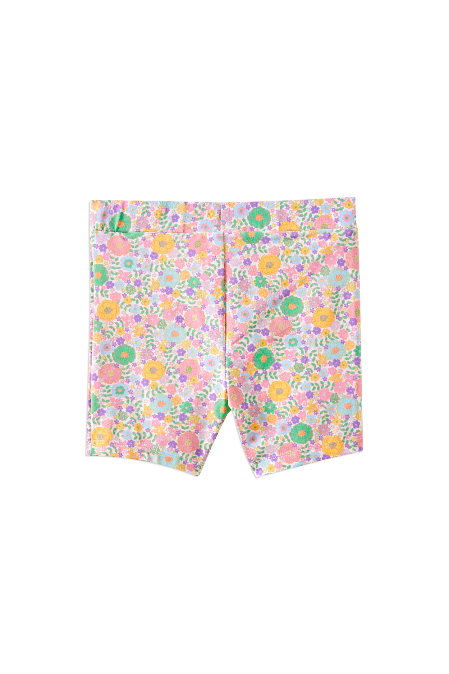 Milky Pastel Garden Bike Short