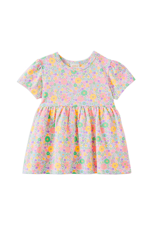 Milky Pastel Garden Swing Tee