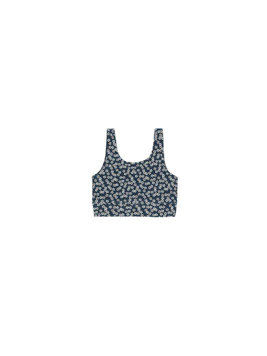 Rylee & Cru Swift Sports Bra Blue Floral