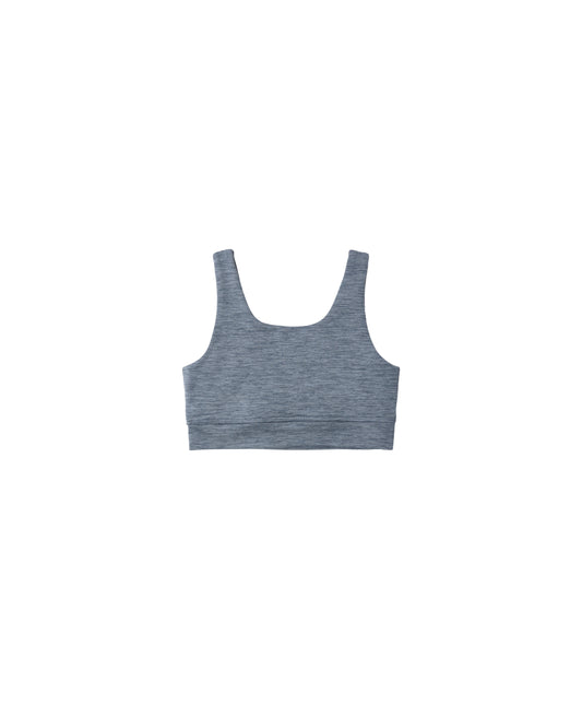 Rylee & Cru Swift Sports Bra Heathered Marine