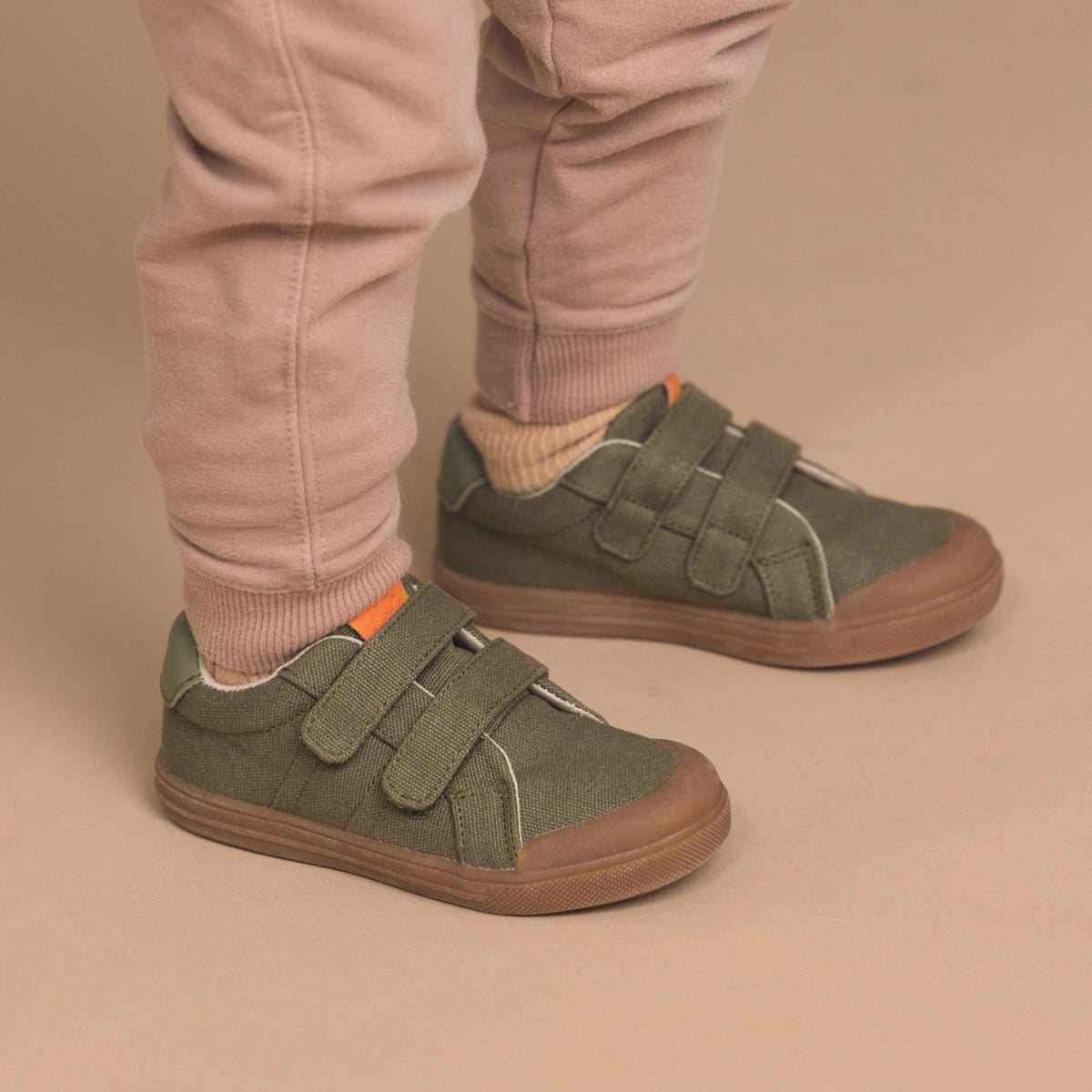 Pretty Brave Toddler / Child Otto Canvas Olive