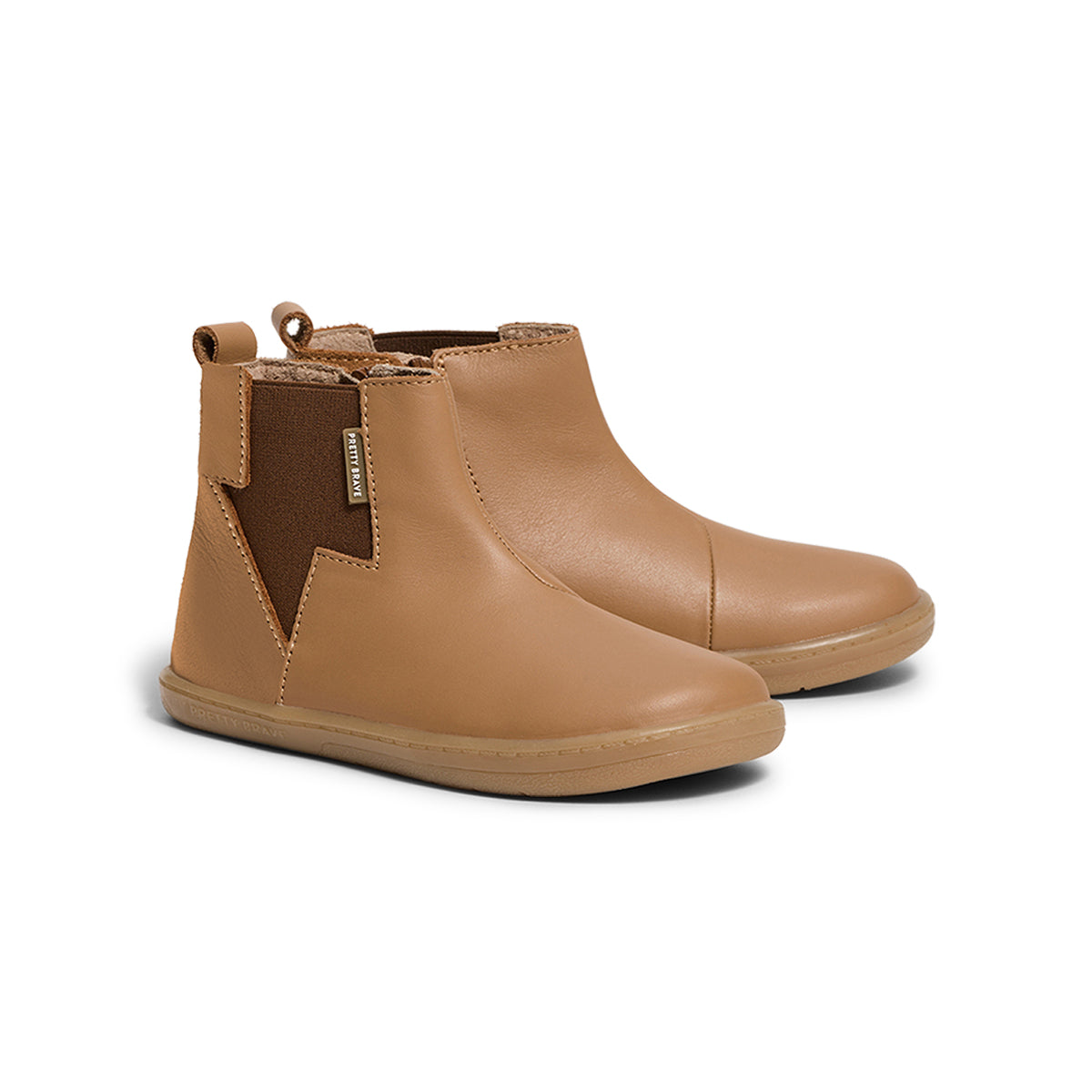 Pretty Brave Toddler Bolt Boot Tan