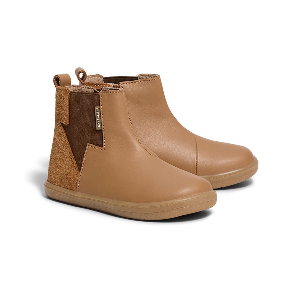 Pretty Brave Child Electric Boot Tan