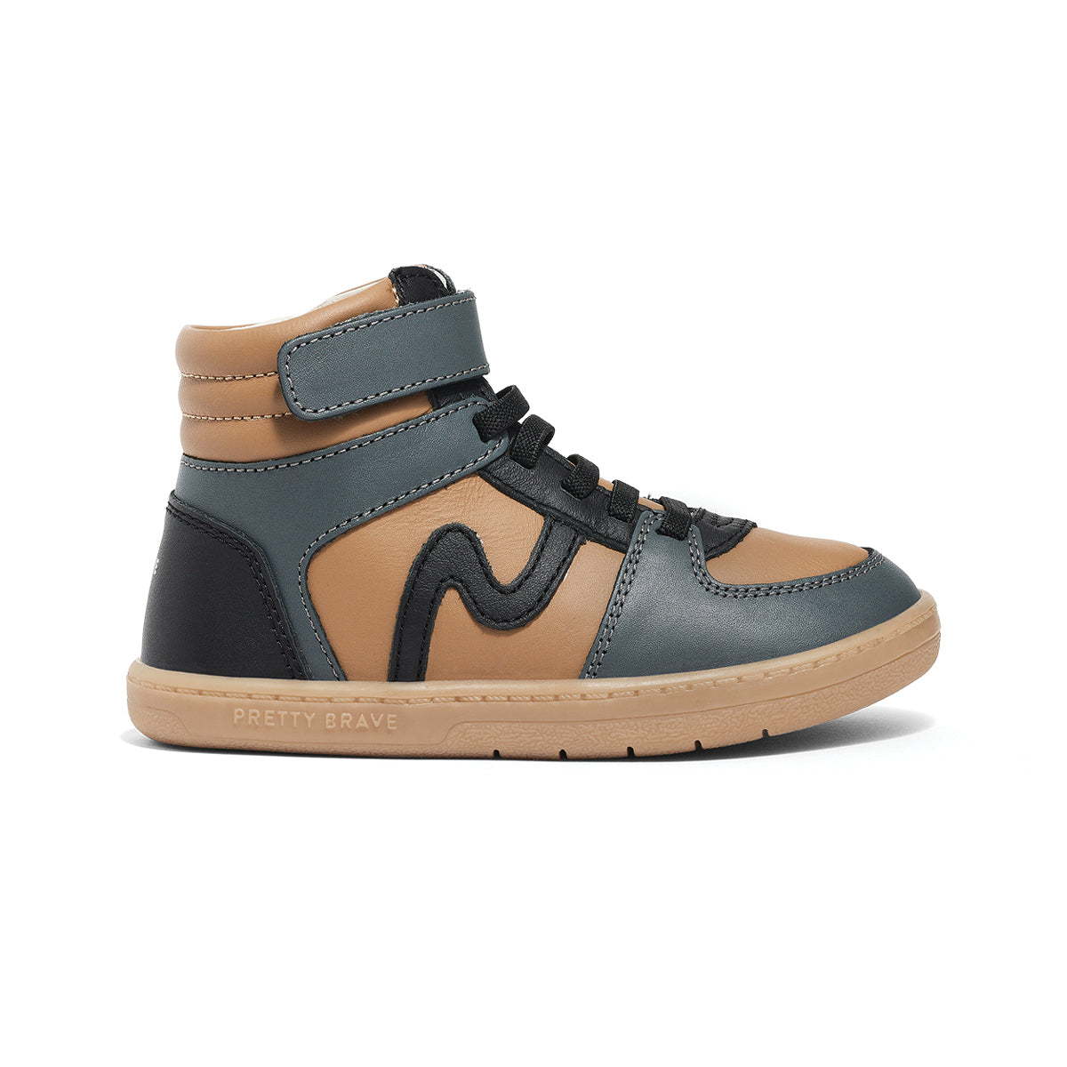 Pretty Brave Hi-TOP Tan Combo