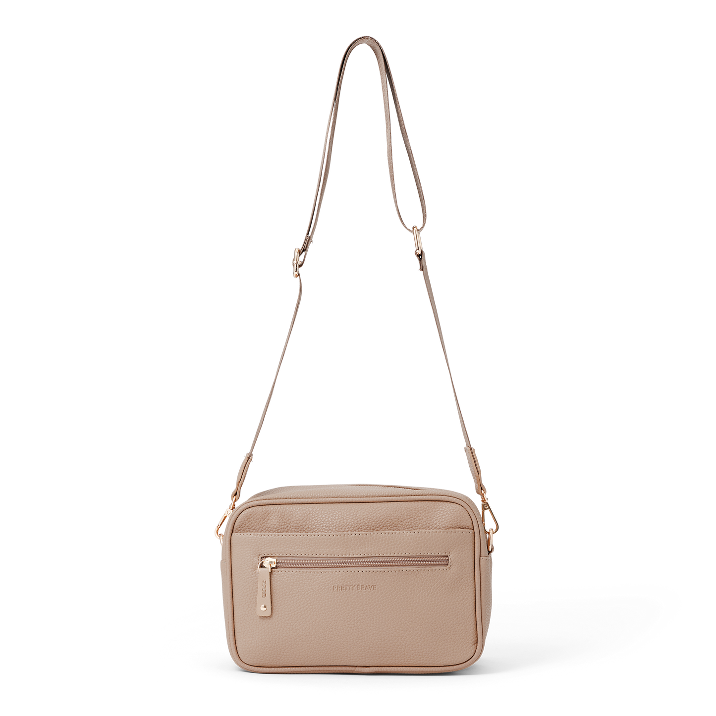 Pretty Brave Harper Cross Body Bag Natural Pebble