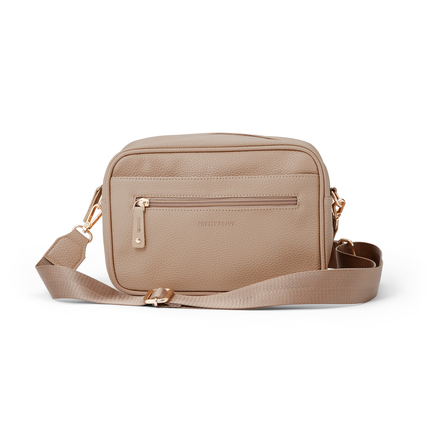 Pretty Brave Harper Cross Body Bag Natural Pebble