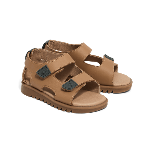 Pretty Brave Child Sandal Finley Tan