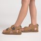 Pretty Brave Child Sandal Finley Tan