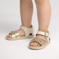 Pretty Brave Toddler Sandal Lily Stone Shine