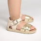 Pretty Brave Toddler Sandal Lily Stone Shine