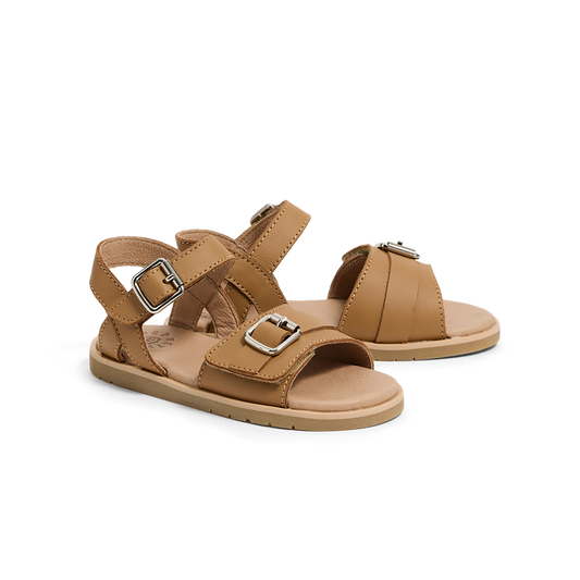 Pretty Brave Child Sandal Piper Tan
