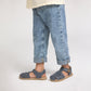 Pretty Brave Child Sandal Rocco Indigo