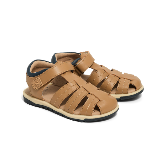 Pretty Brave Child Sandal Roman Tan
