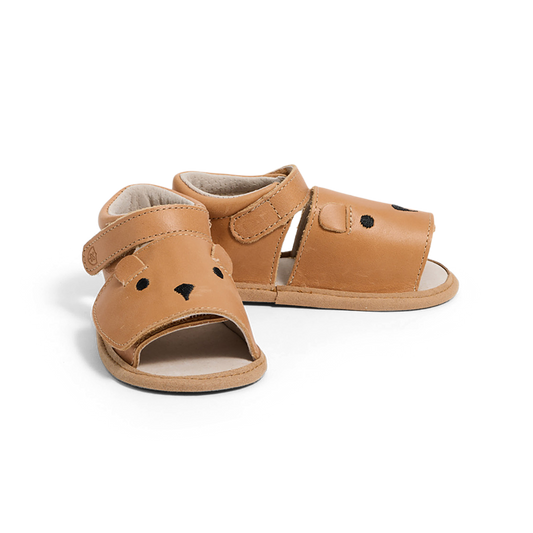Pretty Brave Baby Sandal Teddy Tan