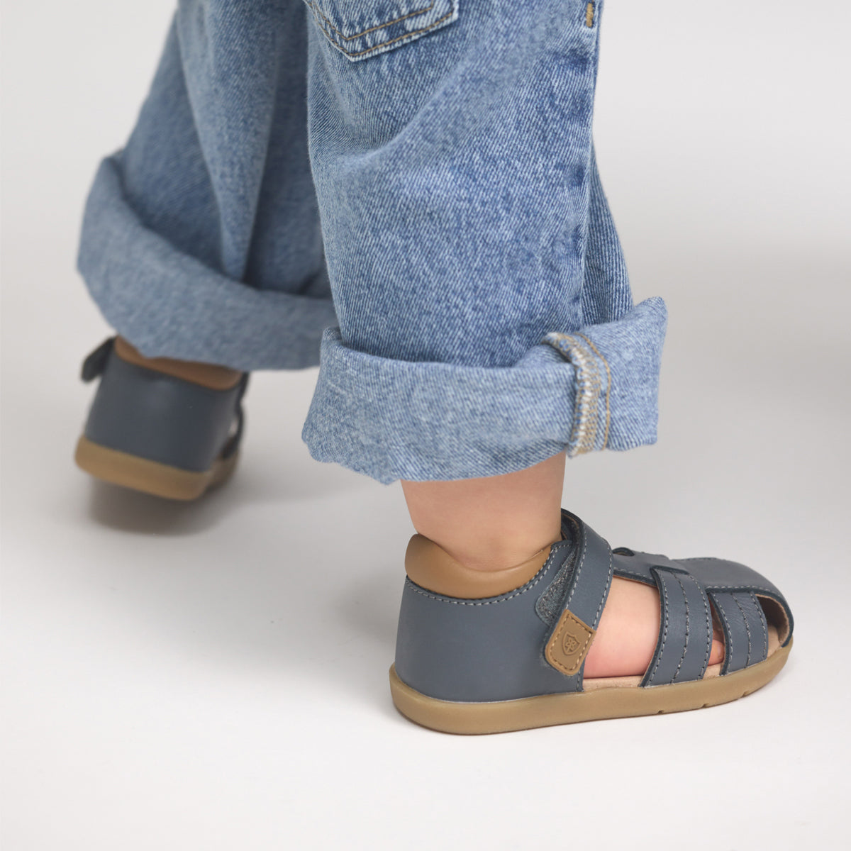 Pretty Brave Toddler Sandal Theo Indigo