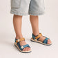Pretty Brave Child Sandal Otis Indigo Combo