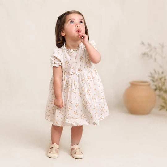 Pretty Brave Toddler Sandal Trixie Stone | Gold