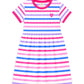 Milky Pretty Stripe Rib Dress