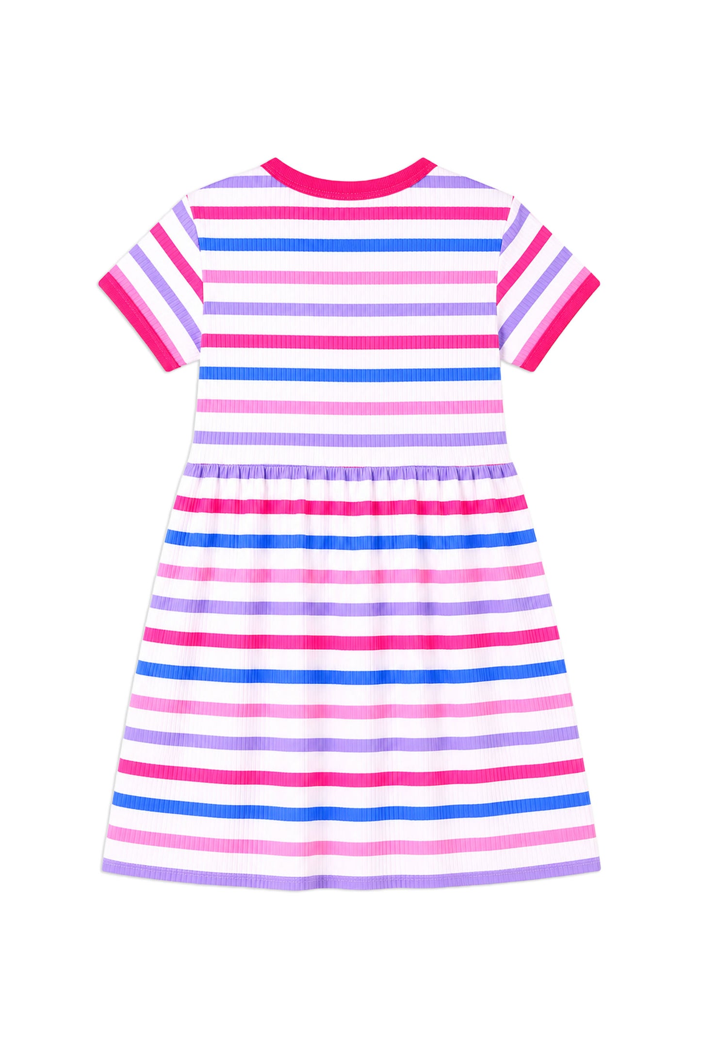 Milky Pretty Stripe Rib Dress