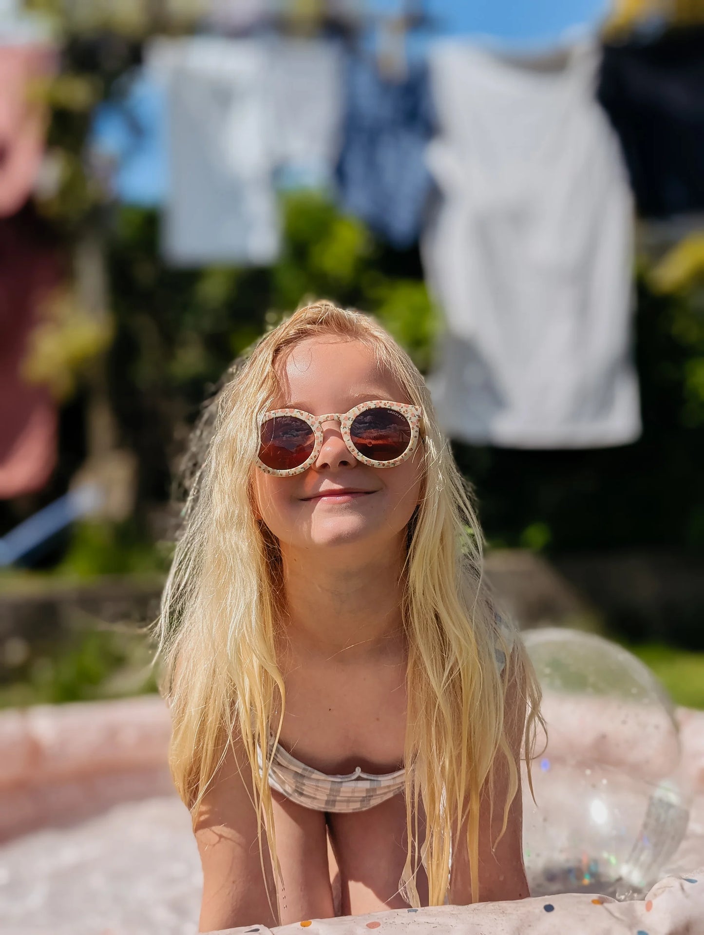 Grech & Co Original Round Sunglasses | Sunset Meadow | Toddler/Child