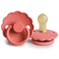 Frigg Daisy Natural Rubber Pacifiers Poppy