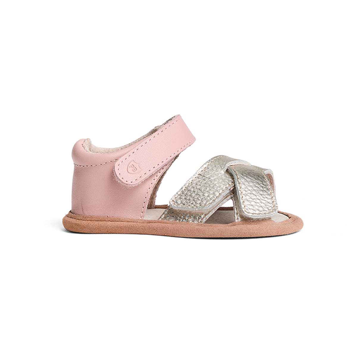 Pretty Brave Criss-Cross Sandal Blush/Gold