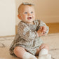 Quincy Mae Eden Romper Green Garden