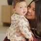 Quincy Mae Thalia Romper | Daylily *Pre-Order*