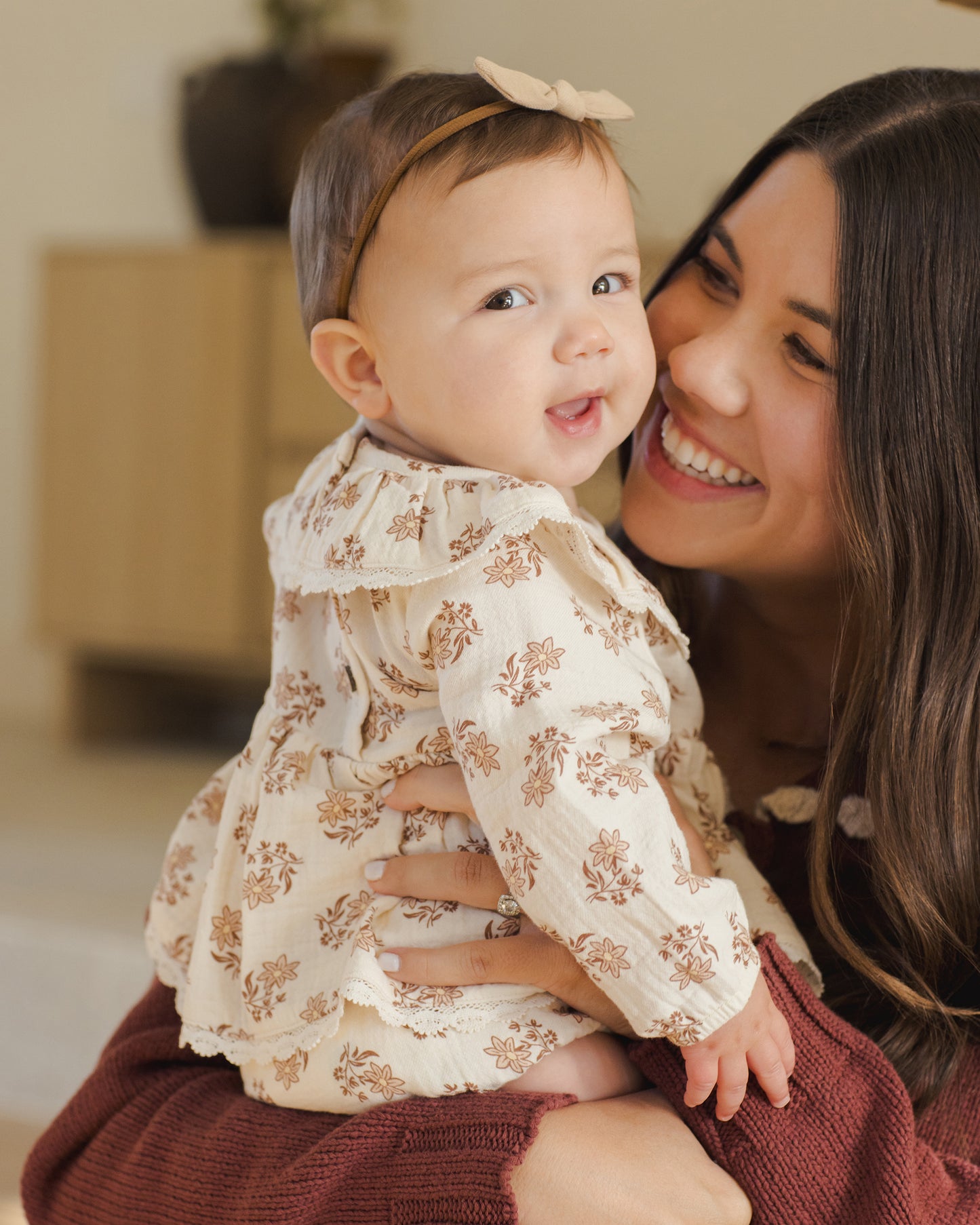 Quincy Mae Thalia Romper | Daylily *Pre-Order*