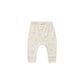 Quincy Mae Drawstring Pant Bees Natural