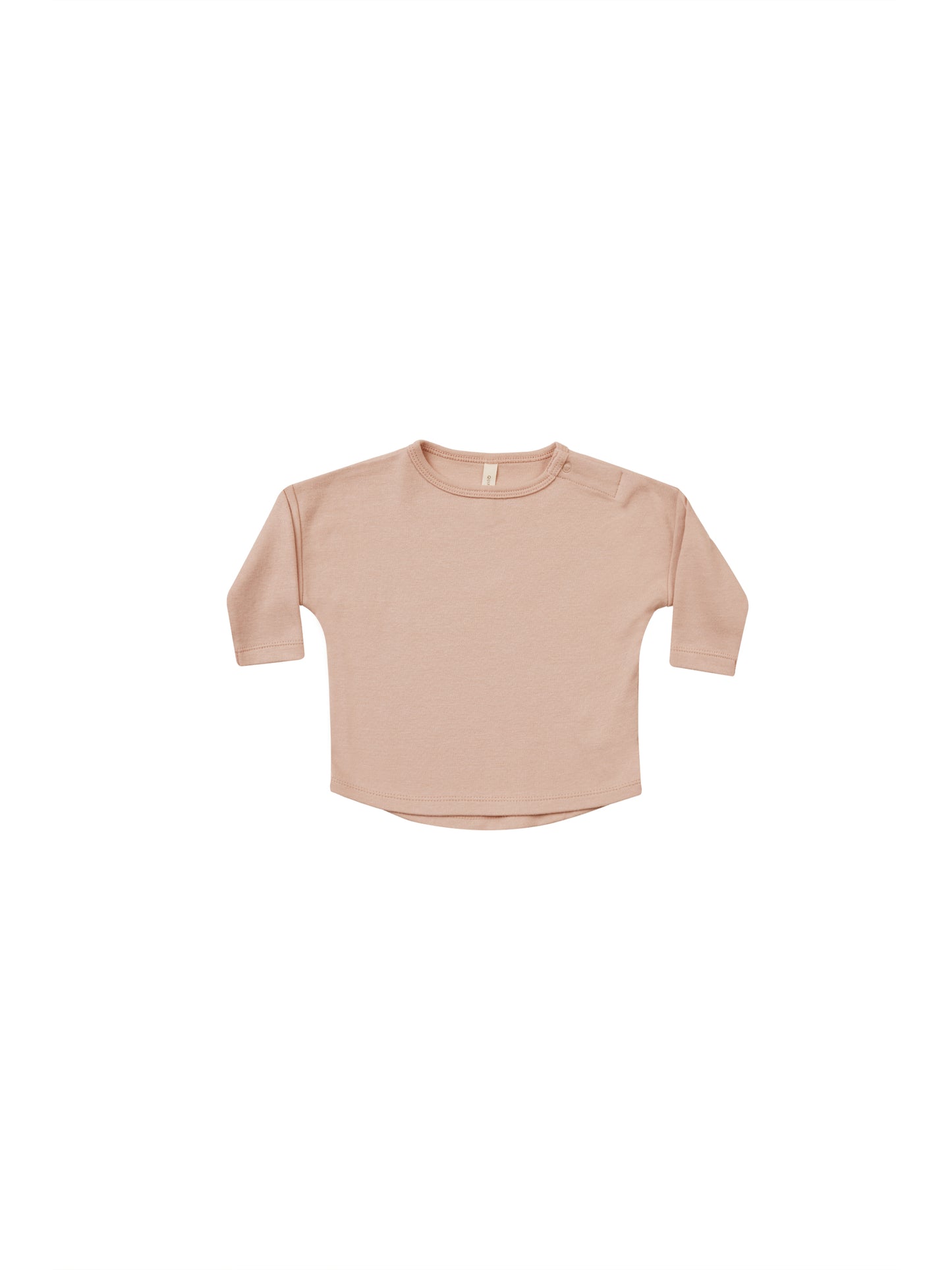 Quincy Mae Long Sleeve Tee Blush