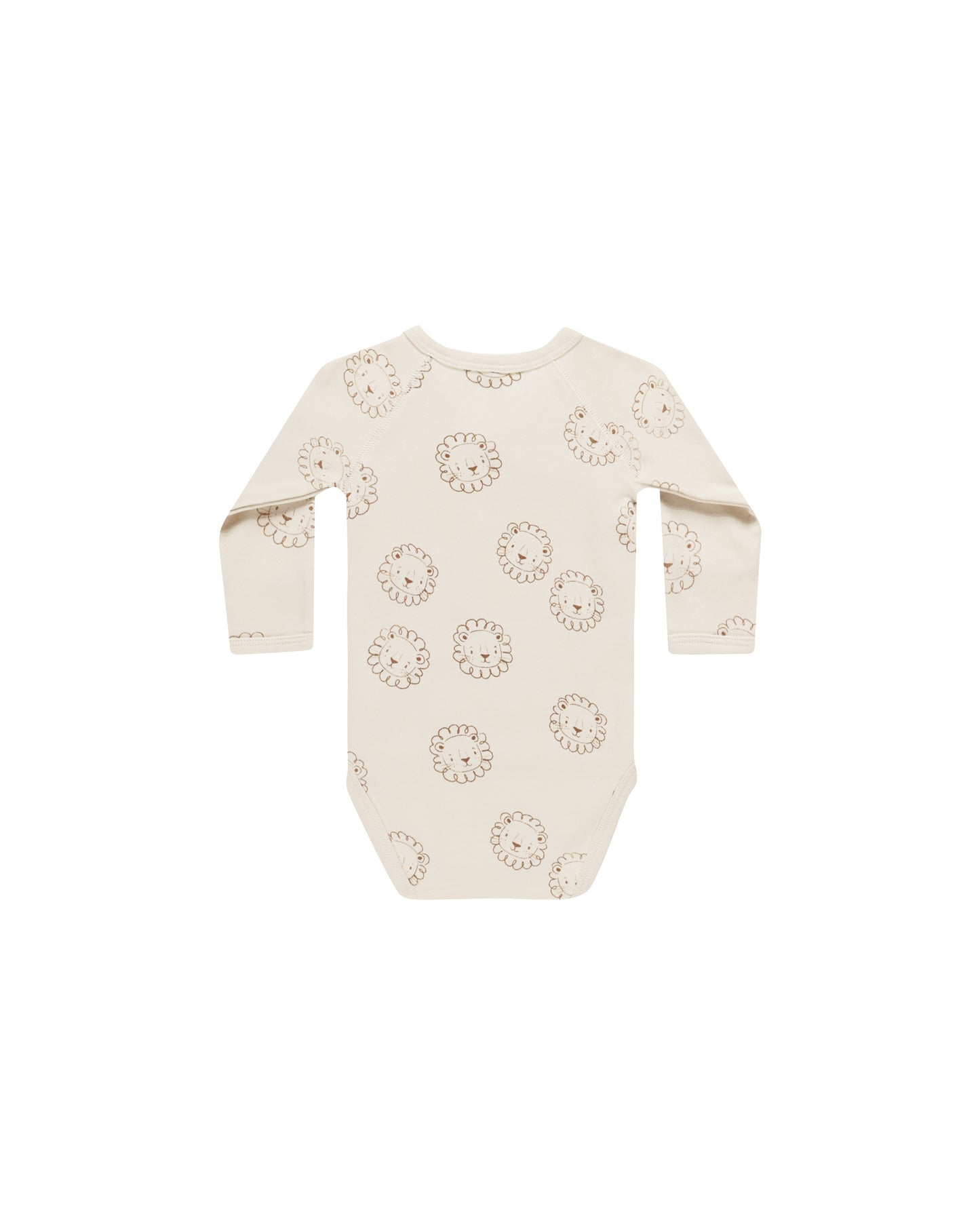 Quincy Mae Side Snap Bodysuit Lions