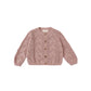 Quincy Mae Knit Cardigan Mauve
