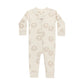 Quincy Mae Zip Long Sleeve Sleeper Lions